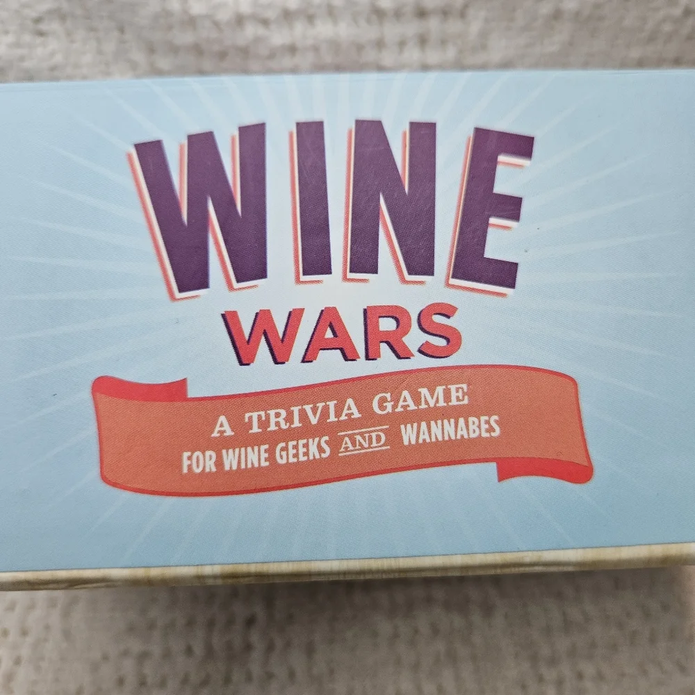 Wine Wars Trivia Game Card Game - Picture 5 of 16